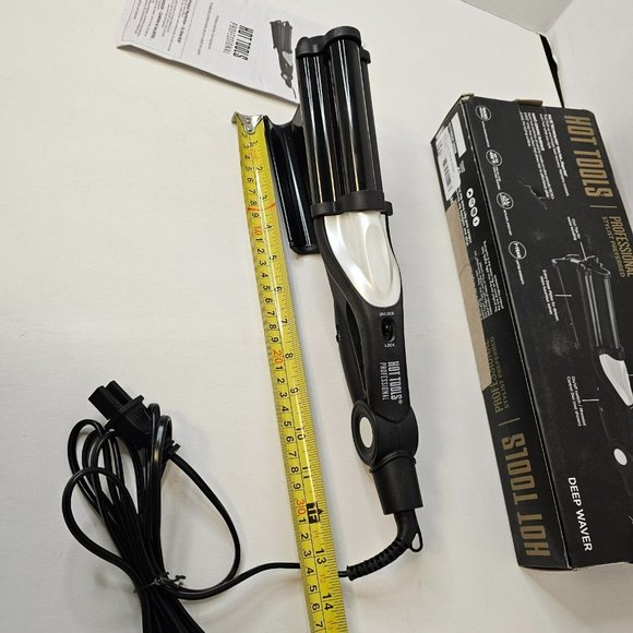 Hot Tools Professional Nano Lightweight Ceramic Tourmalines Deep Waver main image 5
